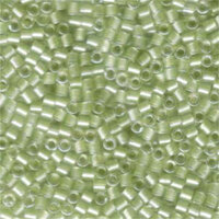 Miyuki 8/0 Delica Bead - DBL-0903 - Sparkling Peridot Lined Crystal