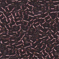 Miyuki 8/0 Delica Bead - DBL-1204 - Silver Lined Mauve