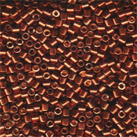 Miyuki 8/0 Delica Bead - DBL-1842 - Duracoat Galvanized Dark Berry