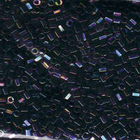 Miyuki 8/0 Delica Hex Cut Bead - DBLC-0005 - Medium Blue Iris