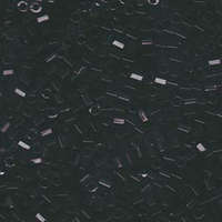Miyuki 8/0 Delica Hex Cut Bead - DBLC-0010 - Black