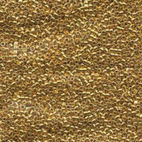 Miyuki 10/0 Delica Bead - DBM0031 - 24K Gold Plated