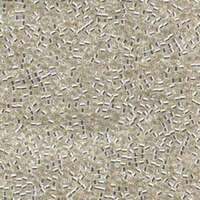 Miyuki 10/0 Delica Bead - DBM0041 - Silver Lined Crystal