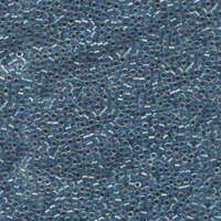 Miyuki 10/0 Delica Bead - DBM0058 - Lined Light Blue AB