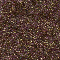 Miyuki 10/0 Delica Bead - DBM0103 - Gold Red Luster