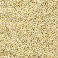Miyuki 10/0 Delica Bead - DBM0157 - Opaque Cream AB