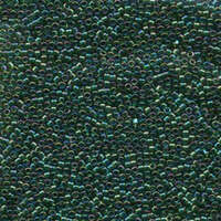 Miyuki 10/0 Delica Bead - DBM0175 - Transparent Emerald AB