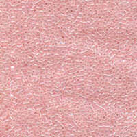 Miyuki 10/0 Delica Bead - DBM0234 - Crystal Lined Pale Salmon Luster