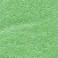 Miyuki 10/0 Delica Bead - DBM0237 - Crystal Lined Light Green Luster
