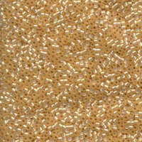 Miyuki 10/0 Delica Bead - DBM0621 - Silver Lined Beige Alabaster