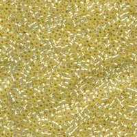 Miyuki 10/0 Delica Bead - DBM0623 - Silver Lined Light Yellow Alabaster