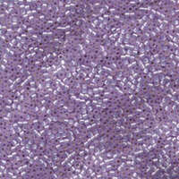 Miyuki 10/0 Delica Bead - DBM0629 - Silver Lined Light Lavender Alabaster
