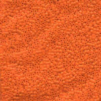 Miyuki 10/0 Delica Bead - DBM0722 - Opaque Orange