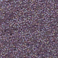 Miyuki 10/0 Delica Bead - DBM0857 - Matte Transparent Light Amethyst AB