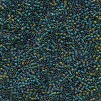 Miyuki 10/0 Delica Bead - DBM0859 - Matte Emerald AB