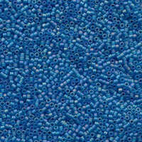 Miyuki 10/0 Delica Bead - DBM0862 - Matte Transparent Light Blue AB