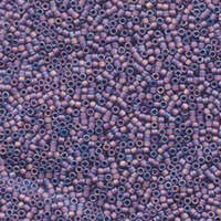 Miyuki 10/0 Delica Bead - DBM0869 - Matte Transparent Mauve AB