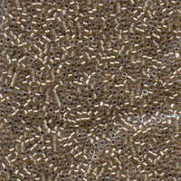 Miyuki 10/0 Delica Bead - DBM0907 - Sparkling Light Bronze Light Crystal