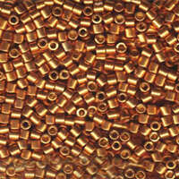 Miyuki 10/0 Delica Bead - DBM1833 - Duracoat Galvanized Yellow Gold