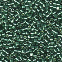 Miyuki 10/0 Delica Bead - DBM1845 - Duracoat Galvanized Sea Green