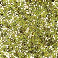 Miyuki 10/0 Delica Bead - DBM2265 - Picasso Chartreuse Matte