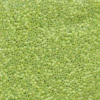 Miyuki 15/0 Delica Bead - DBS0169 - Opaque Chartreuse AB