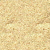 Miyuki 15/0 Delica Bead - DBS0353 - Matte Dark Cream