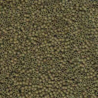 Miyuki 15/0 Delica Bead - DBS0390 - Matte Opaque Green Tea