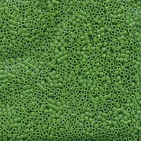 Miyuki 15/0 Delica Bead - DBS0724 - Opaque Pea Green