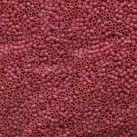 Miyuki 15/0 Delica Bead - DBS0874 - Matte Opaque Maroon AB