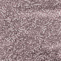 Miyuki 15/0 Delica Bead - DBS1203 - Silver Lined Pink Mist