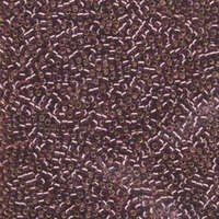 Miyuki 15/0 Delica Bead - DBS1204 - Silver Lined Mauve