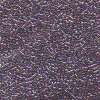 Miyuki 15/0 Delica Bead - DBS1244 - Transparent Mauve AB