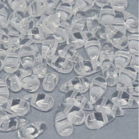 3mm x 6mm Drop Duo Bead - 2 Hole - Crystal - 00030