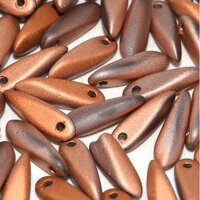 3mm x 11mm Dagger Bead - Crystal Sunset Full Matted - 00030-27233