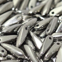 3mm x 11mm Dagger Bead - Crystal Full Chrome - 00030-27400