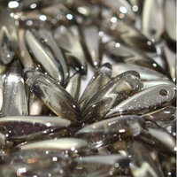 3mm x 11mm Dagger Bead - Crystal Chrome - 00030-27401