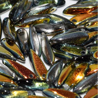 3mm x 11mm Dagger Bead - Crystal Marea - 00030-28001