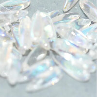 3mm x 11mm Dagger Bead - Crystal AB - 00030-28701
