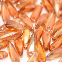 3mm x 11mm Dagger Bead - Crystal Apricot Medium - 00030-29121