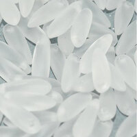 3mm x 11mm Dagger Bead - Crystal Matte - 00030-84110