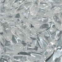 3mm x 11mm Dagger Bead - Crystal  - 00030