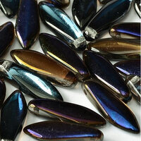 5mm x 16mm Dagger Bead - Crystal Azuro - 00030-22201