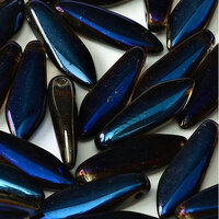 5mm x 16mm Dagger Bead - Crystal Azuro Full - 00030-22203
