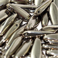5mm x 16mm Dagger Bead - Crystal Argentic Full - 00030-27500