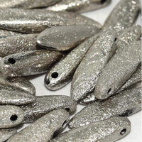 5mm x 16mm Dagger Bead - Crystal Etched Argentic Full - 00030-27580