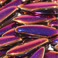 5mm x 16mm Dagger Bead - Crystal Full Sliperit - 00030-29503