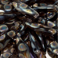 5mm x 16mm Dagger Bead - Light Violet Celsian Dots - 20500-2250A