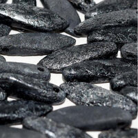 5mm x 16mm Dagger Bead - Jet Etched Hematite - 23980-14400E