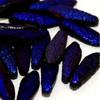 5mm x 16mm Dagger Bead - Jet Etched Azuro Full - 23980-22283